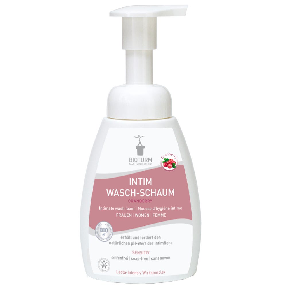 BIOTURM Intim Wasch-Schaum Cranberry 250 ml