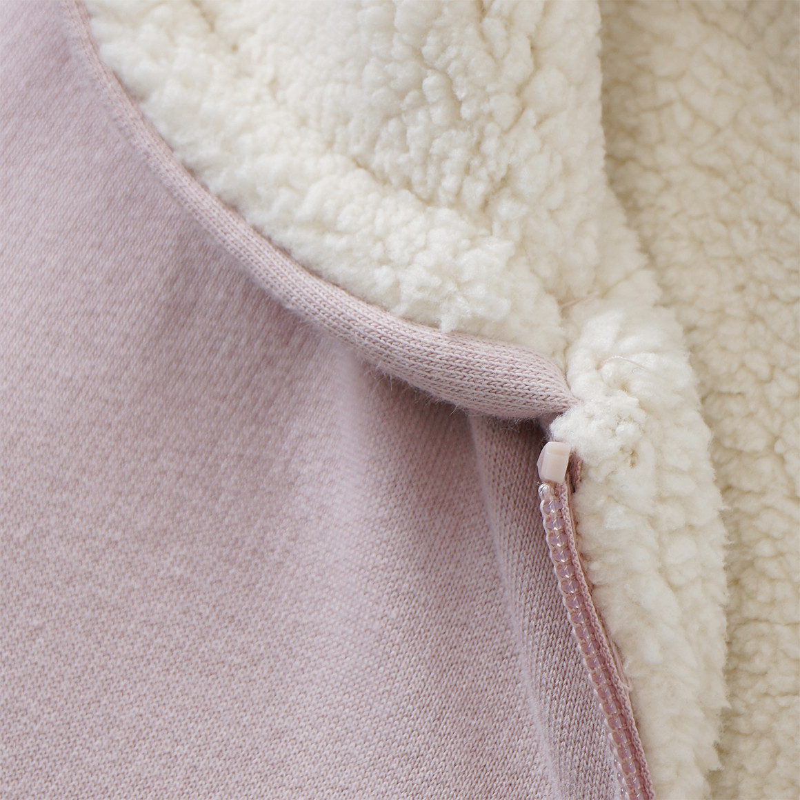 Kinder Sweatjacke mit Teddyplüsch