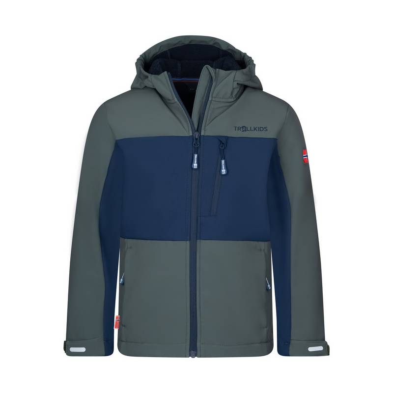 Trollkids Bergsfjord Softshelljacke Kinder