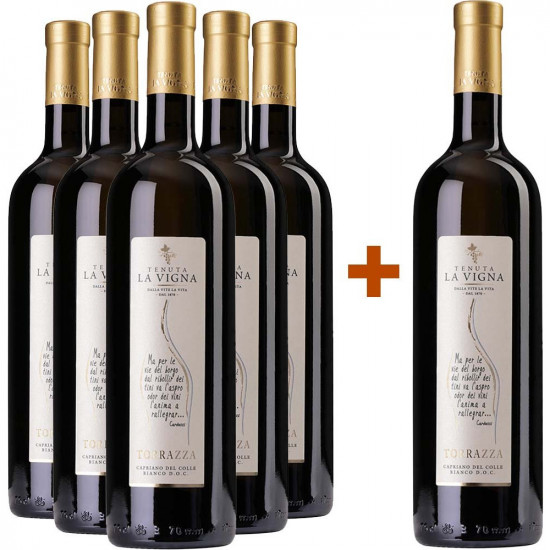 5+1 Paket Torrazza Capriano del Colle Bianco DOC - Tenuta La Vigna