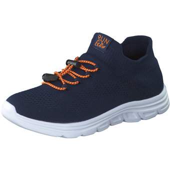 Run Lifewear Slip On Sneaker in blau