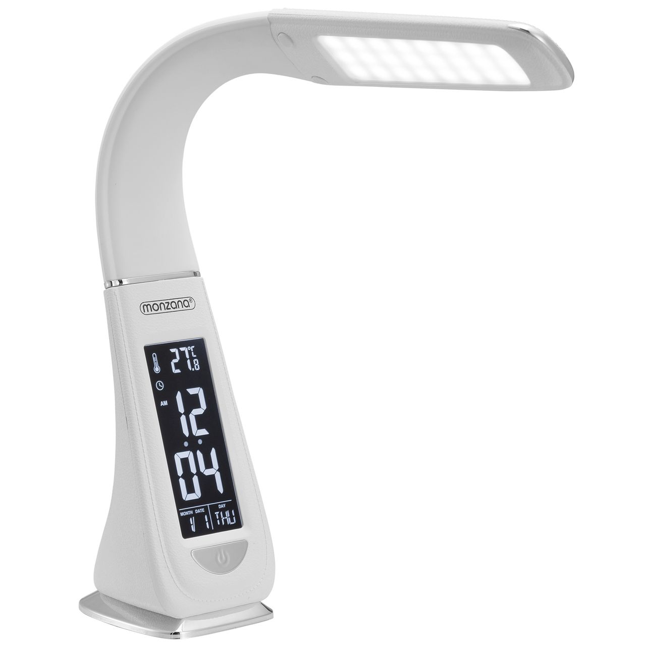 Monzana monzana® LED Schreibtischlampe Lilly Weiß