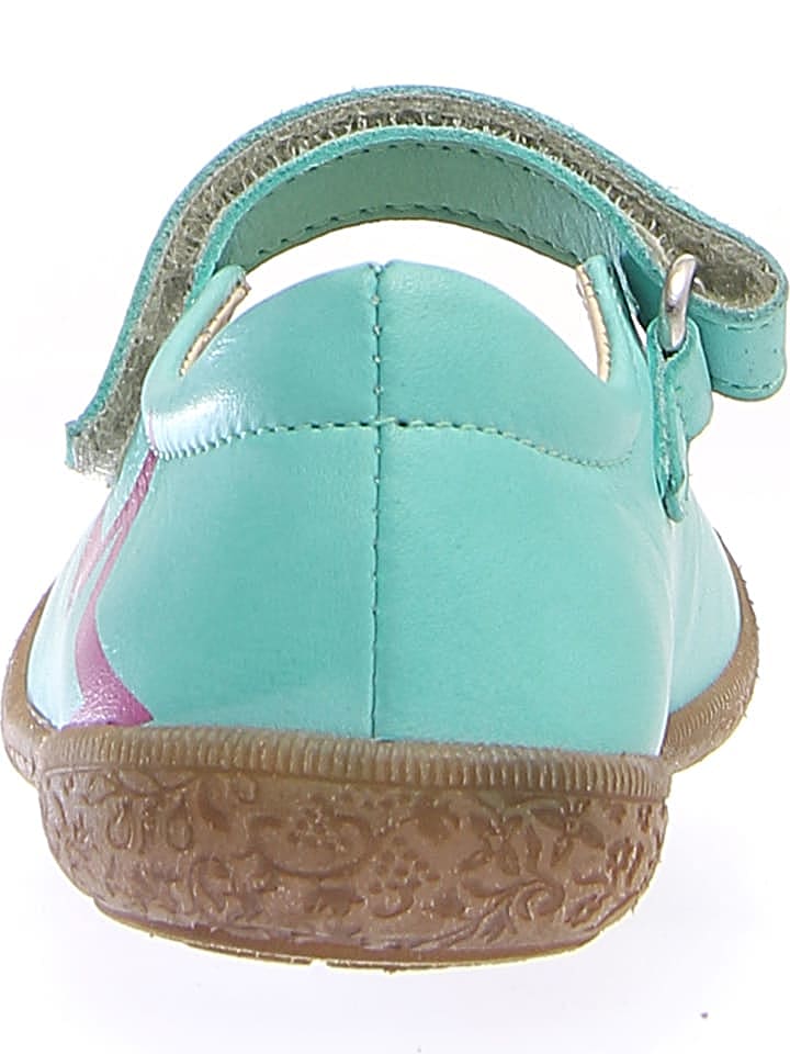 Naturino Leder-Spangenballerinas in Türkis günstig kaufen 33