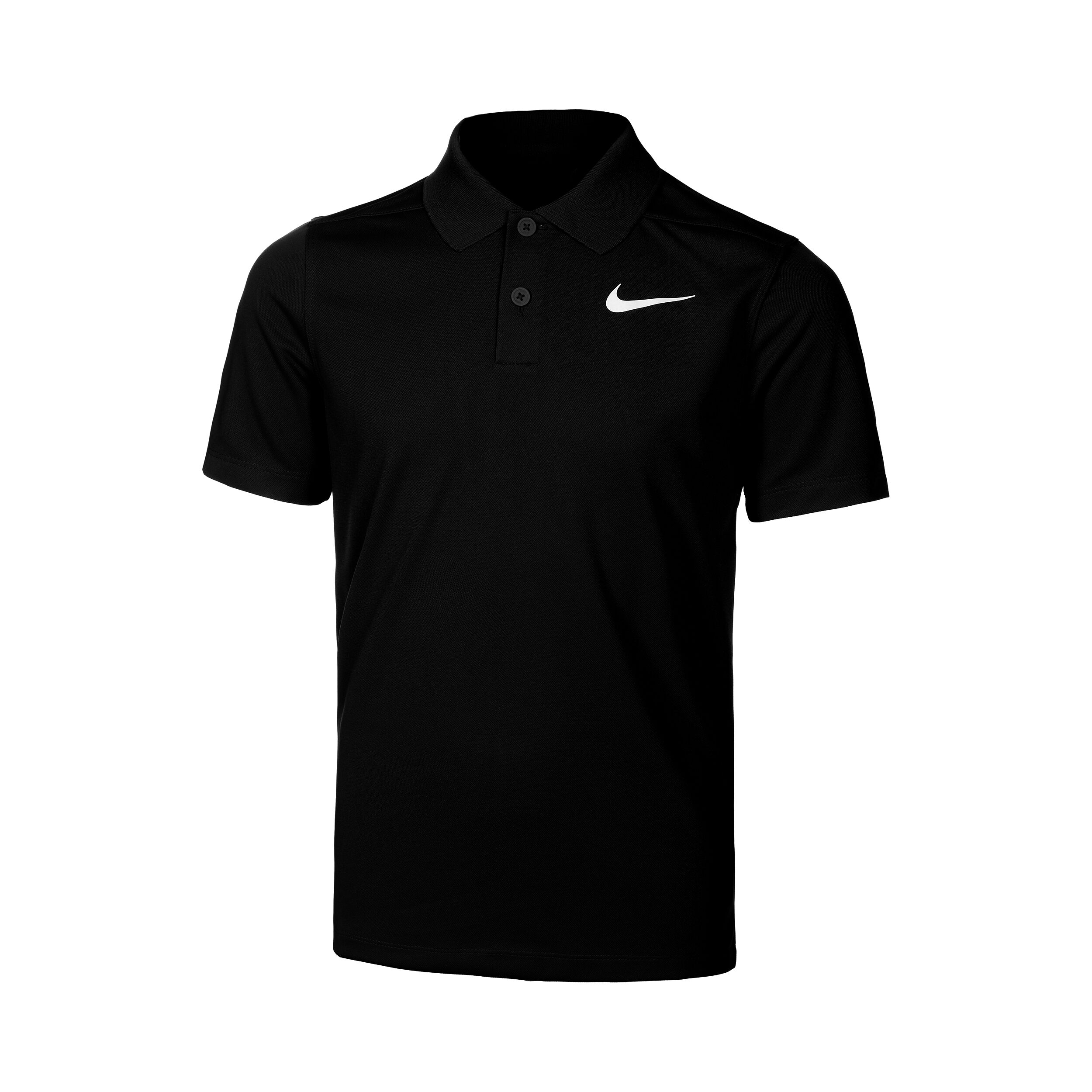 Dri-Fit Victory Polo Jungen - Schwarz, Weiß