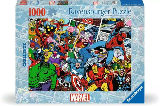 Puzzle 1000 Teile - Challenge Marvel