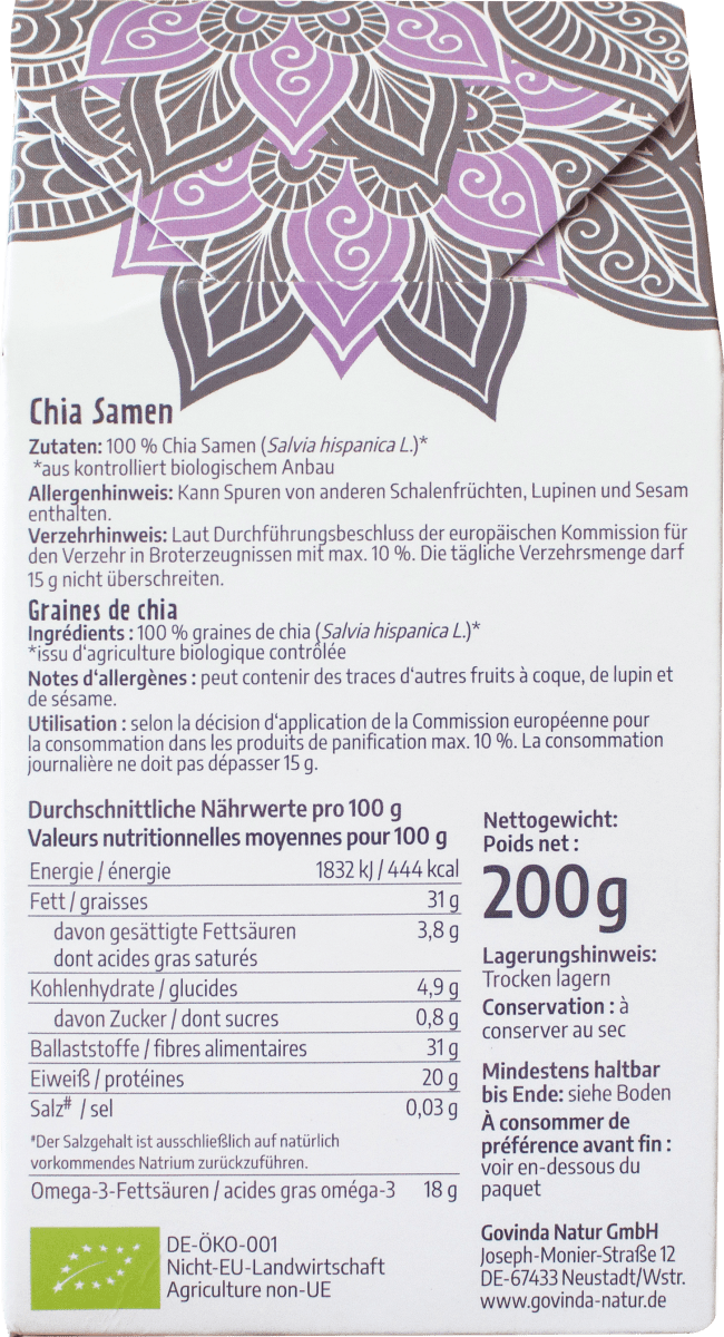 Chiasamen, 200 g