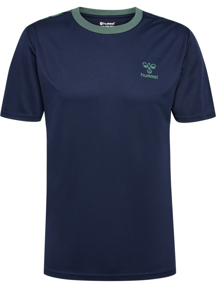 Hummel Hummel T-Shirt Hmlstaltic Multisport Herren in MARINE/DUCK GREEN günstig kaufen S