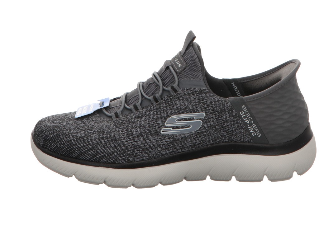 SKECHERS Freizeit Schnürer grau