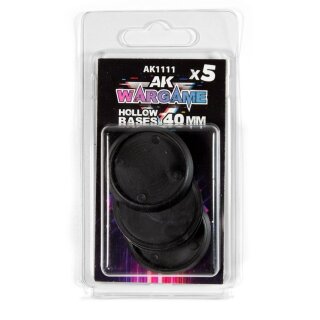 Hollow Bases 40mm (5)