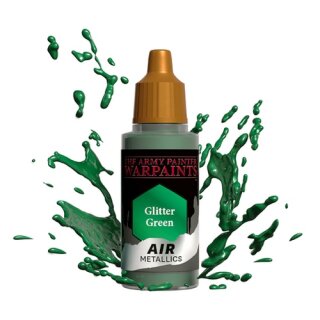 The Army Painter: Air Glitter Green (18ml Flasche)