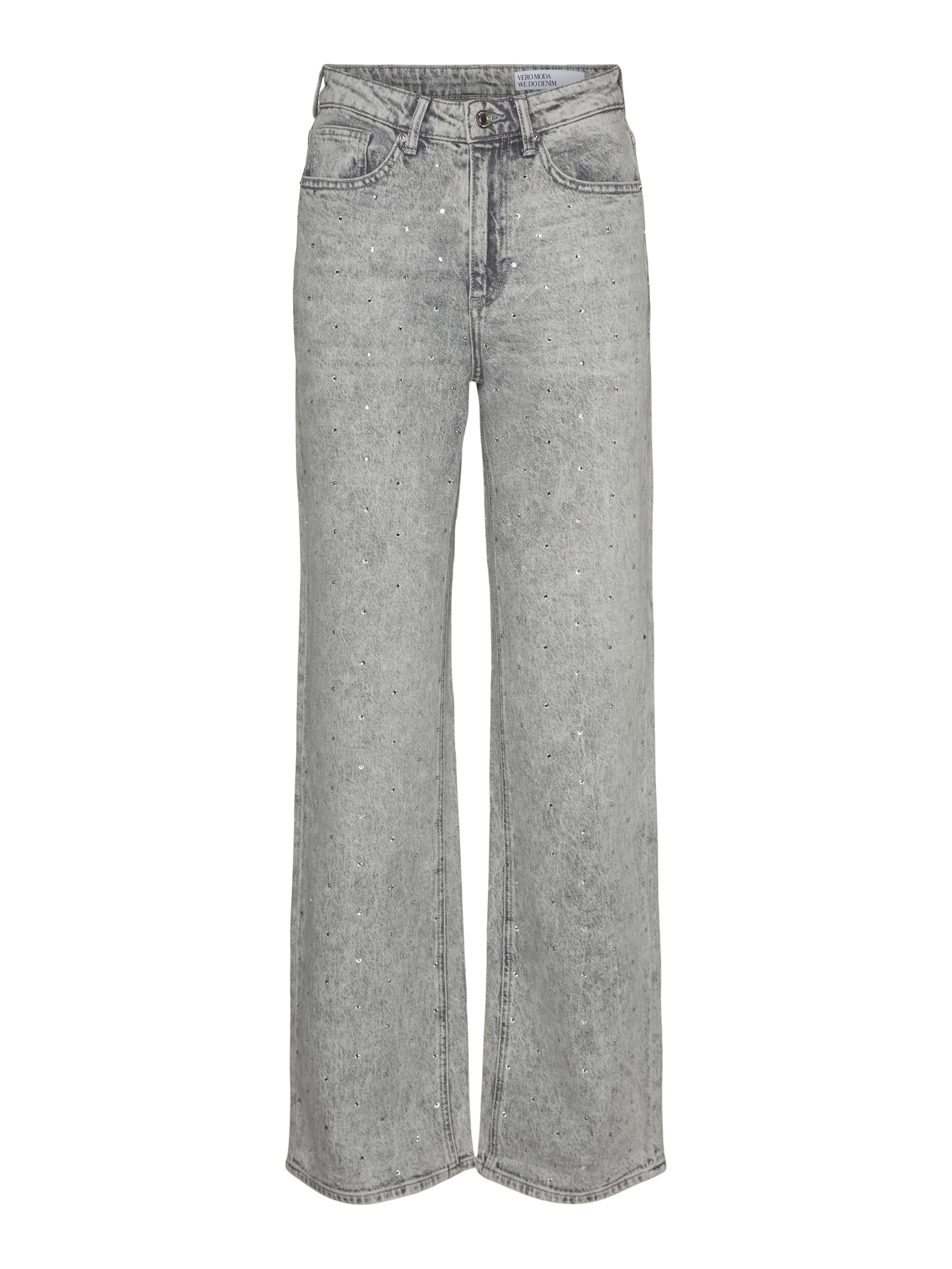 VMTESSA Hohe Taille Weit geschnitten Jeans