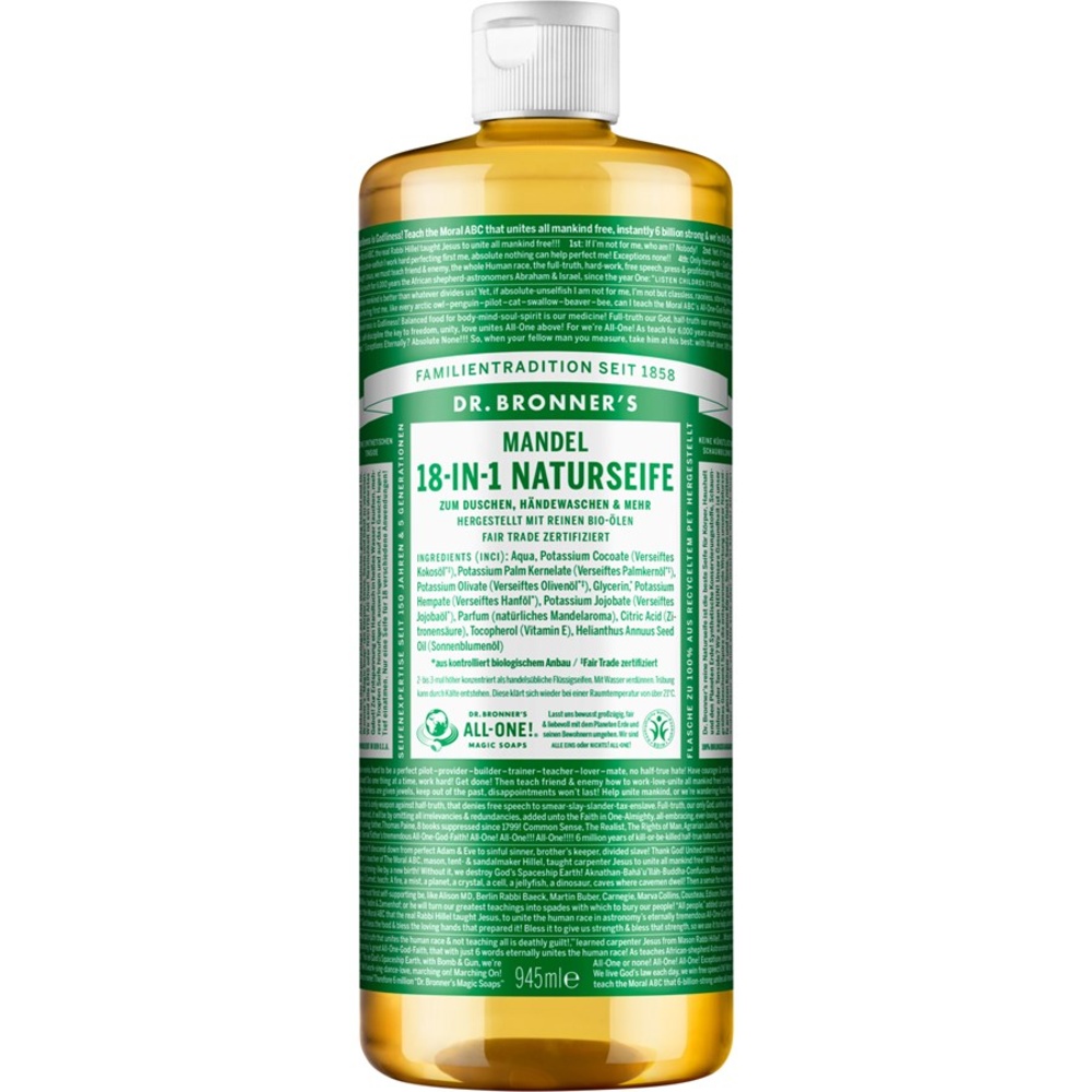 dr. bronners Almond 18-in-1 Nature Soap soin du corps