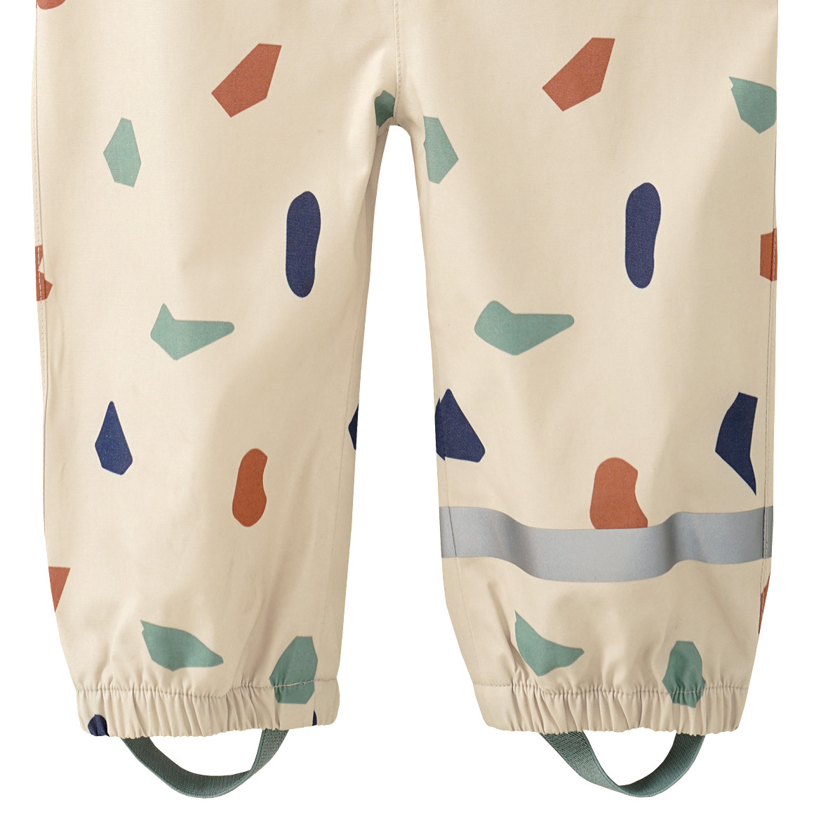 Baby Regenhose mit grafischem Allover-Print
