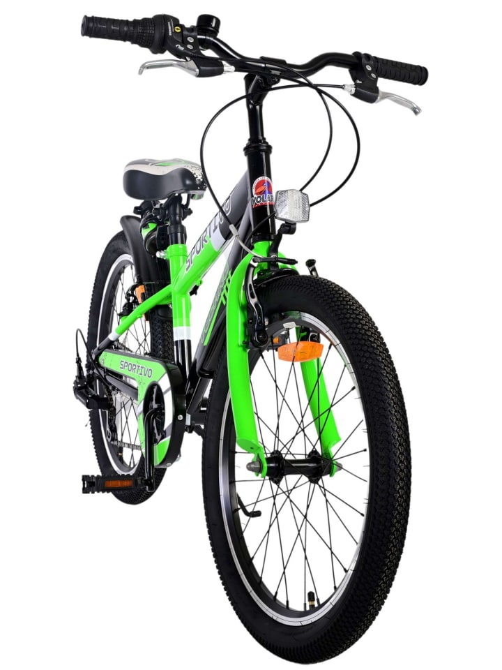 Volare Kinderfahrrad Sportivo für Jungen 20 Zoll Kinderrad in Grün, 7 Gänge 6 Jahre günstig kaufen onesize