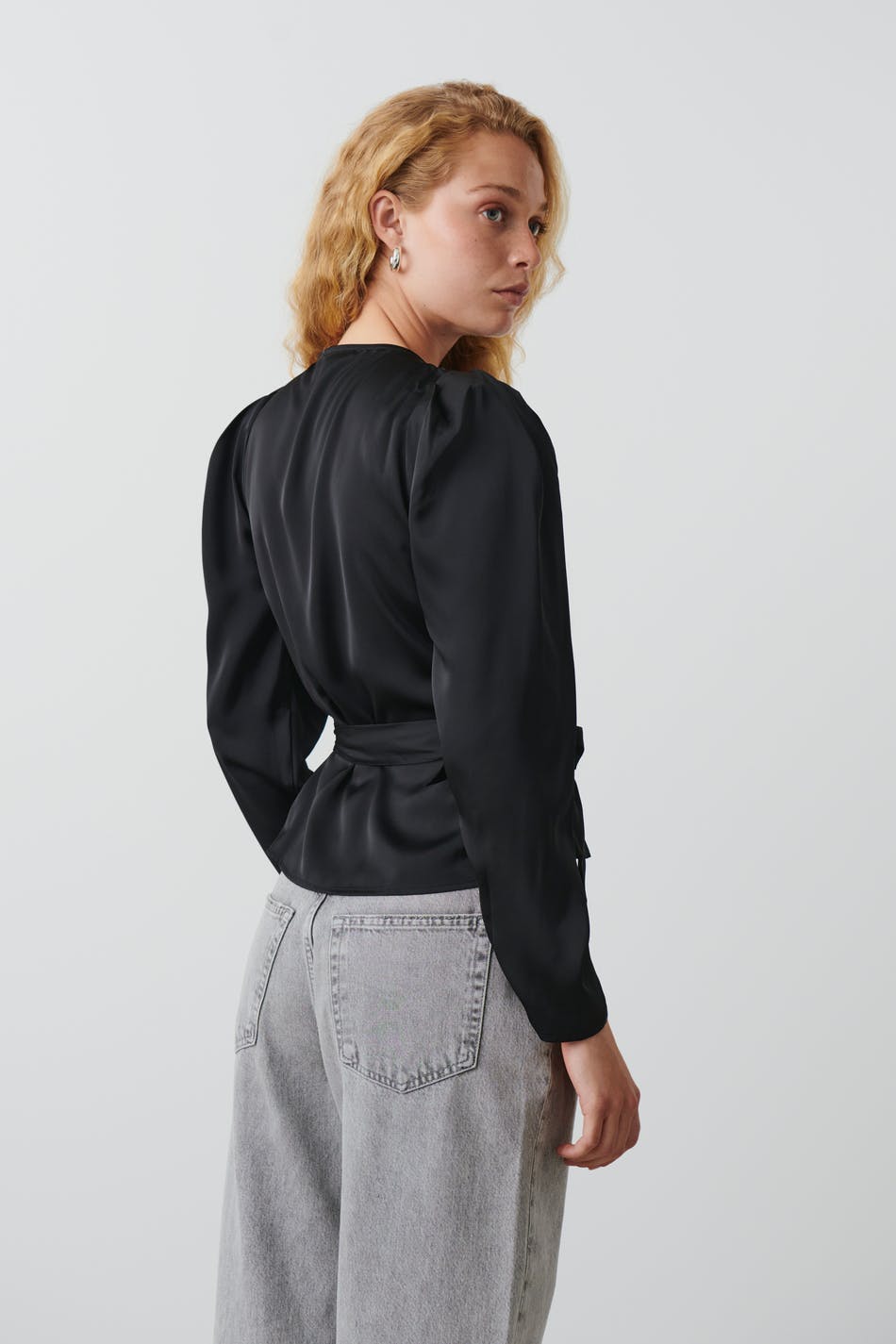 Wrap blouse