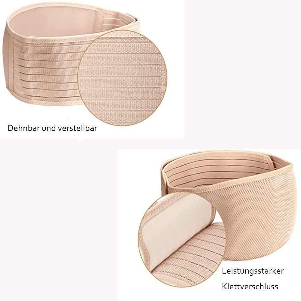 Sarfly Bauchband Bauchband Schwangerschaft Schwangerschaftsgürtel (1-tlg., größenverstellbarer Stützgürtel-Bauchband) für Sport-Bump Support Band
