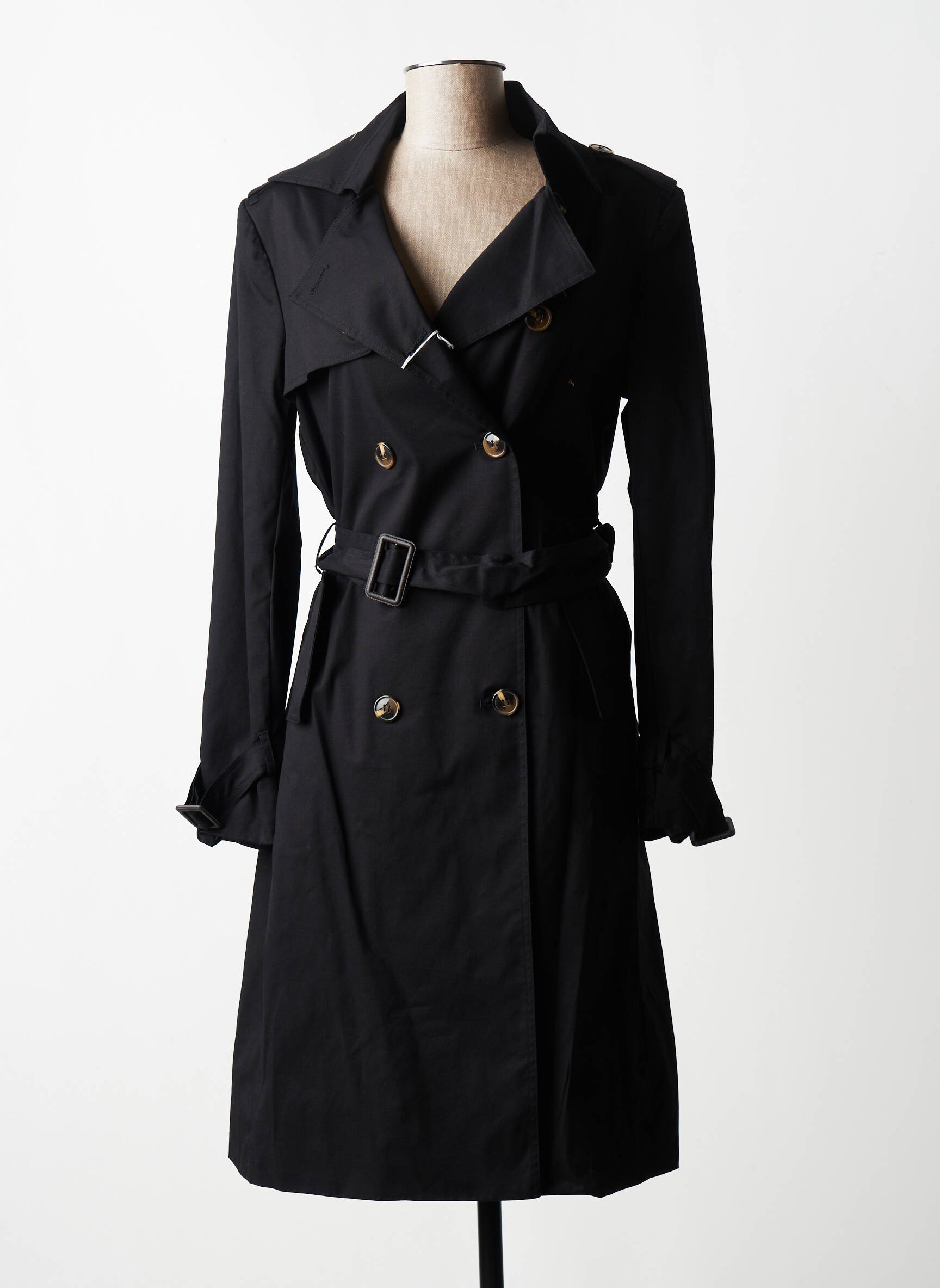 C Missaro Trenchs Femme couleur noir