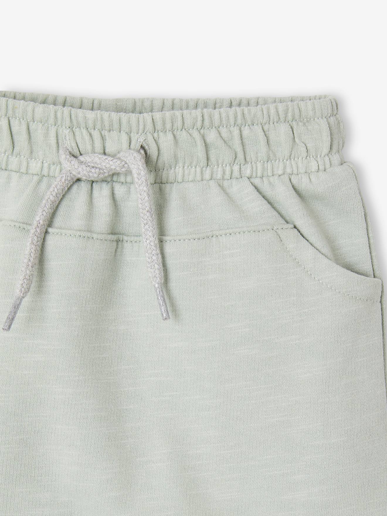 Vertbaudet Jungen Baby Sweat-Bermudas Oeko-Tex - braun