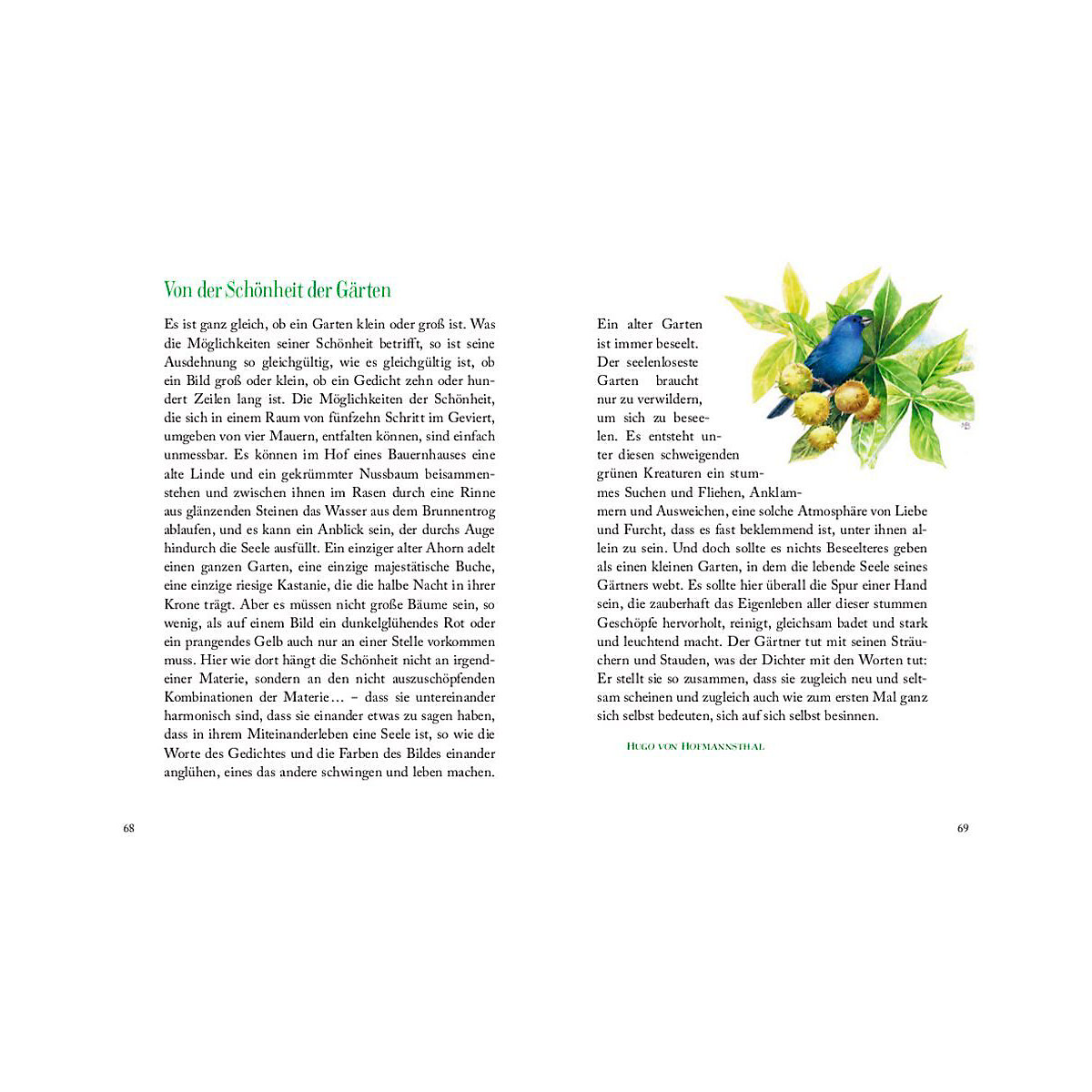 Wo Blumen blühen, da lächelt die Welt