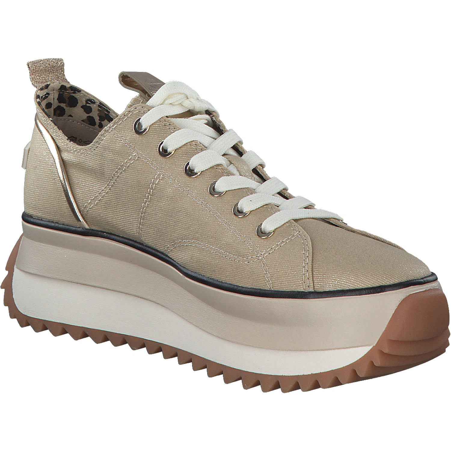 Tamaris 23731, Schnürschuhe, Damen, gold