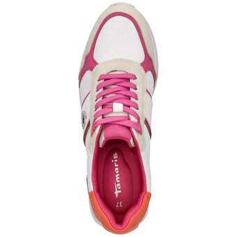 Tamaris Plateau Sneaker in weiß