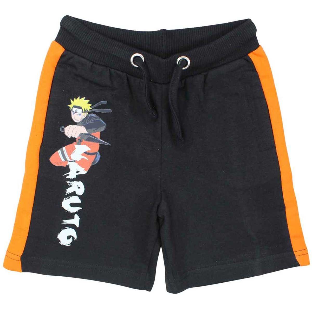 Naruto Shorts Naruto Shippuden Kinder Jungen Shorts 100% Baumwolle Gr. 110 bis 152