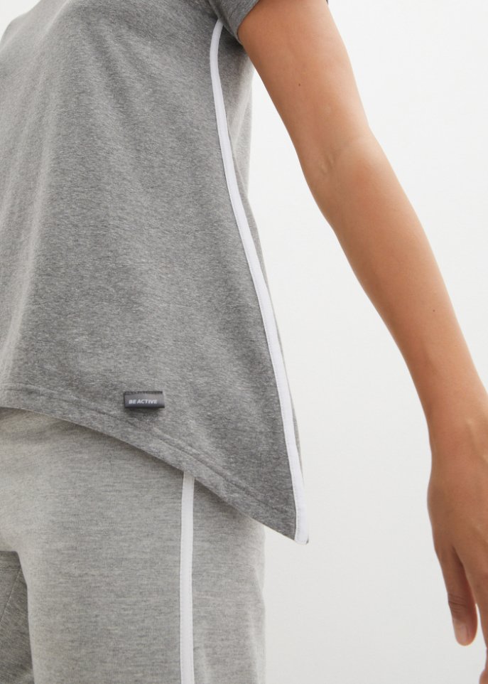 Funktions-T-Shirt mit Zipfel (2er Pack)
