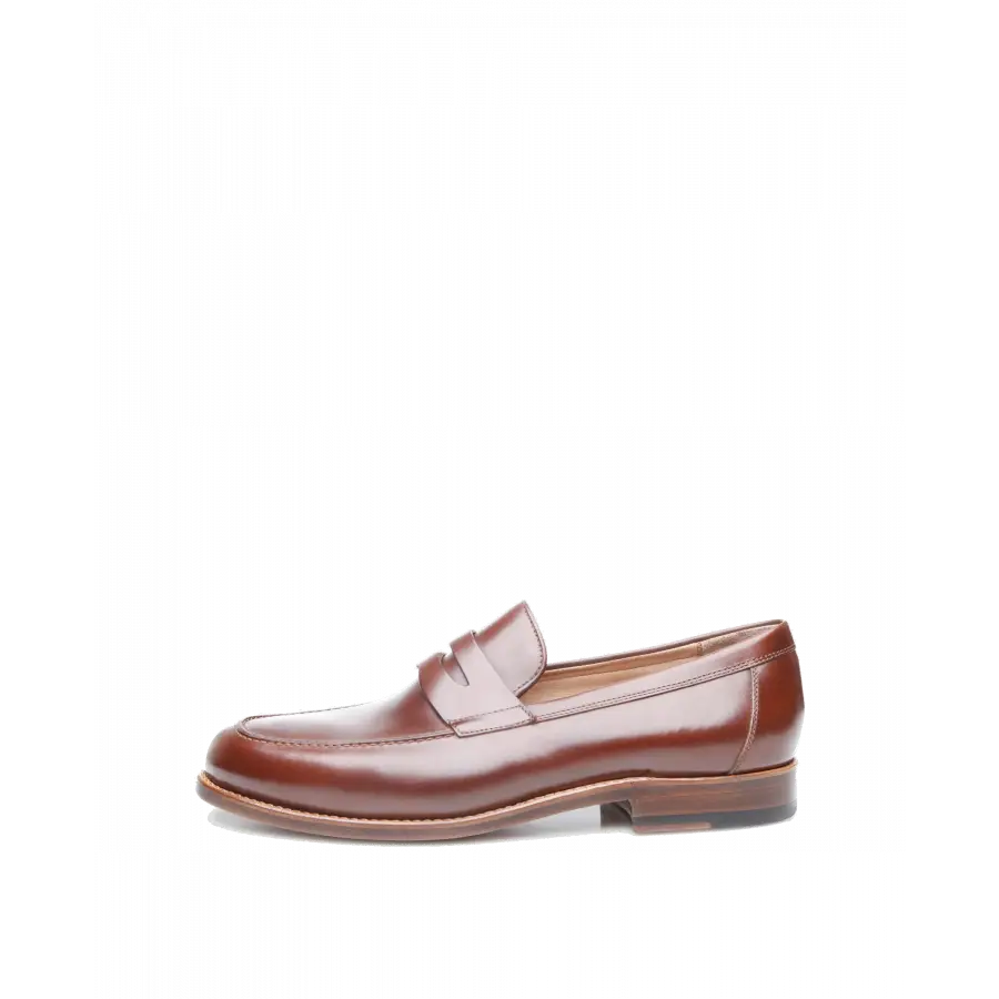Heinrich Dinkelacker - Loafer WIEN PLAIN AC Antikcalf - braun