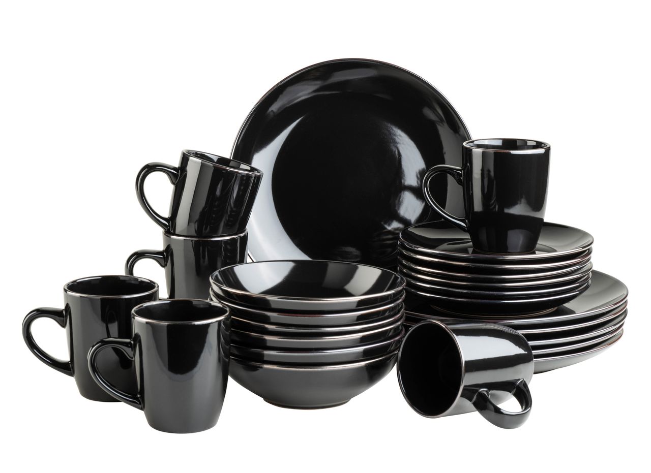 Mäser Serie Metallic Rim, Kombiservice 24 teilig für 6 Personen