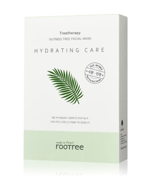 rootree Treetherapy Nutmeg Tree Facial Mask Box Gesichtsmaske-10 Stk