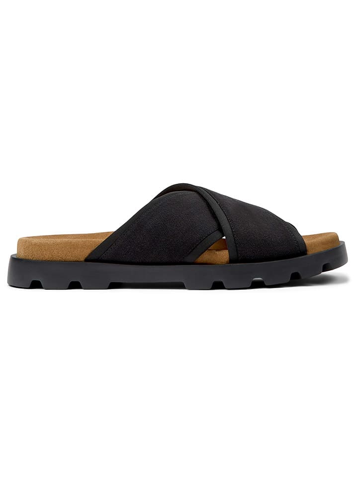 Camper Pantoletten in Schwarz günstig kaufen
