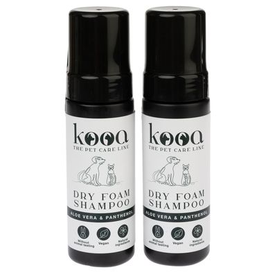 kooa Trockenschaum-Shampoo