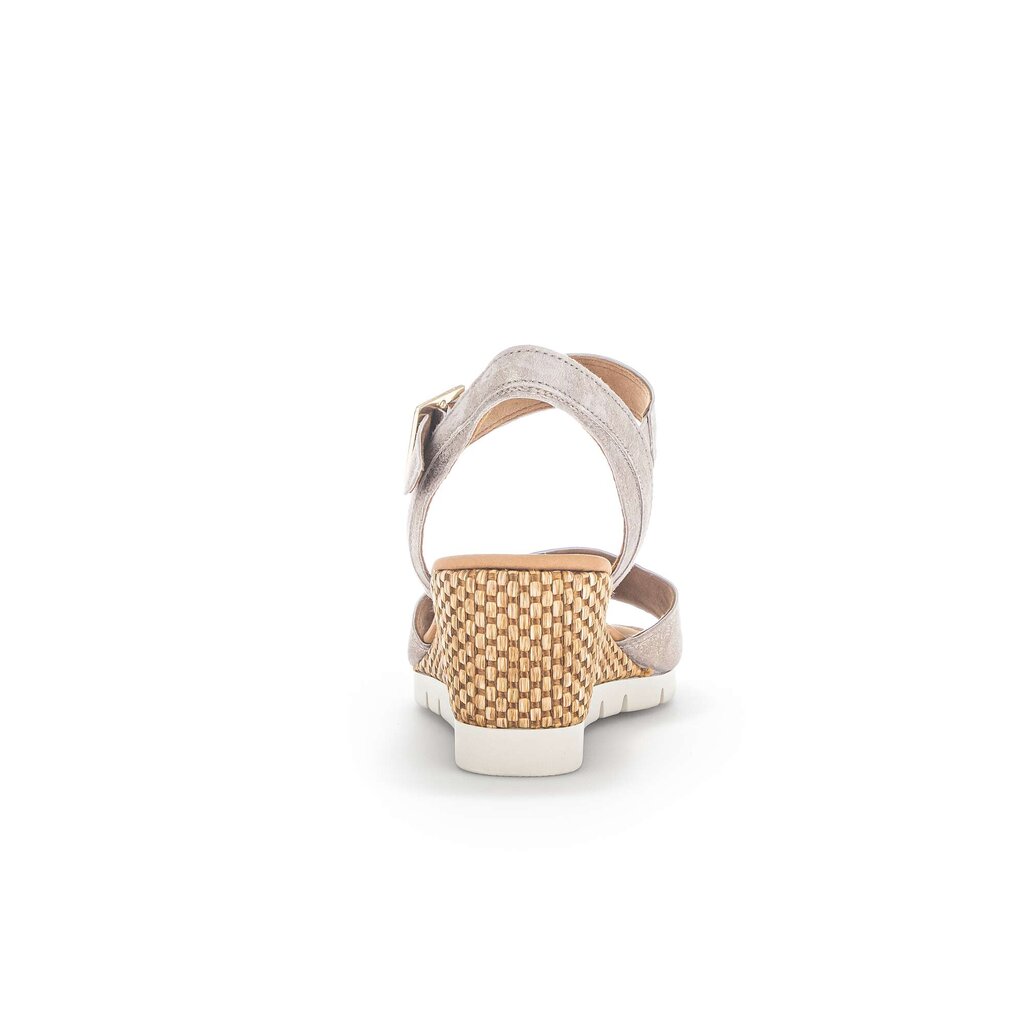 Gabor comfort Keilsandalette beige