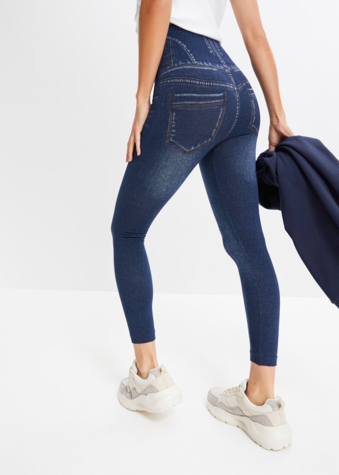 Shape Seamless Leggings Jeansoptik mit starker Formkraft