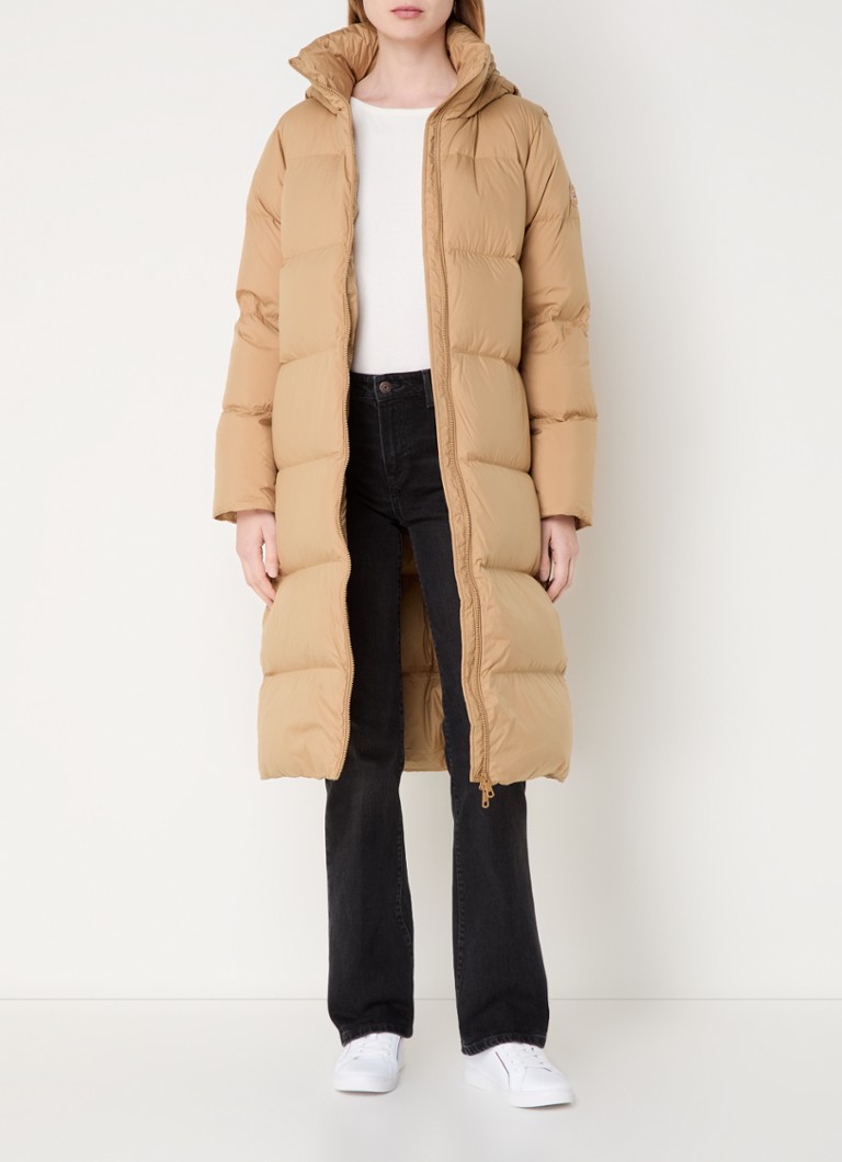 Jachetă lungă matlasată cu glugă de la Tommy Hilfiger
