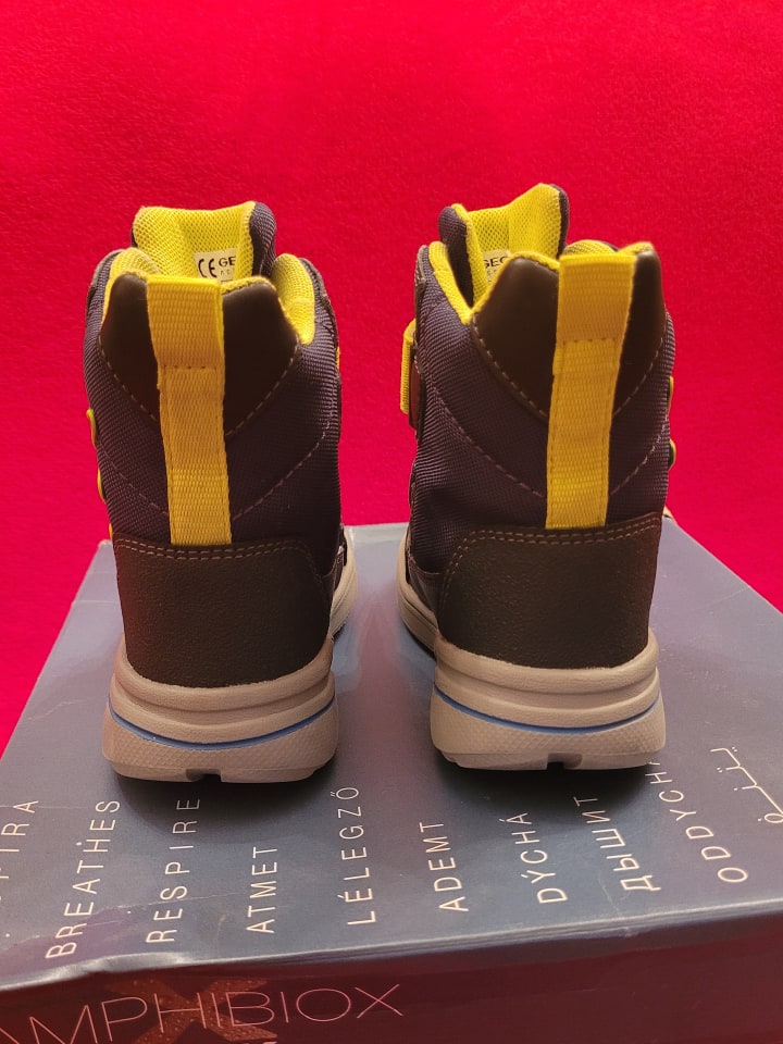Geox Geox Winterstiefel in Dunkelblau/Lime günstig kaufen 26
