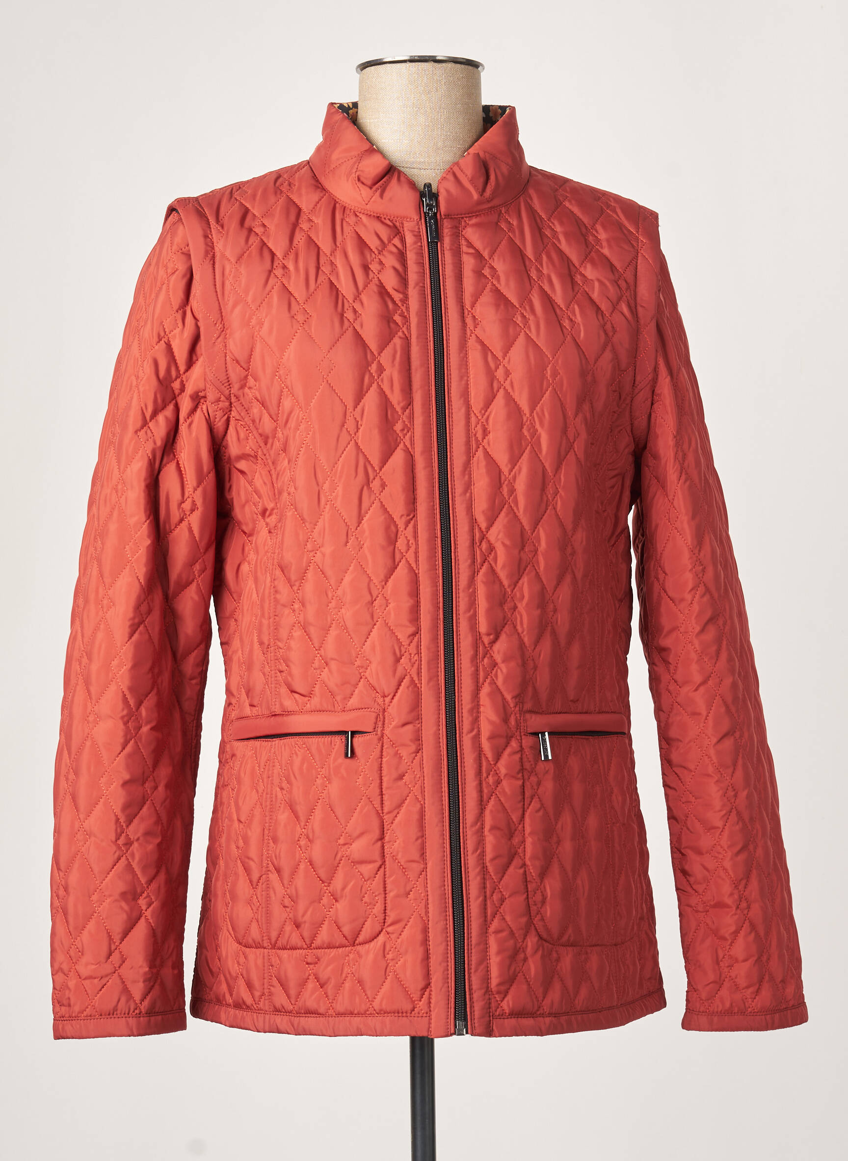 Concept K Doudounes Femme couleur orange