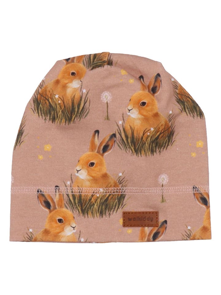 Walkiddy Beanie in Hellbraun günstig kaufen 47-49 cm