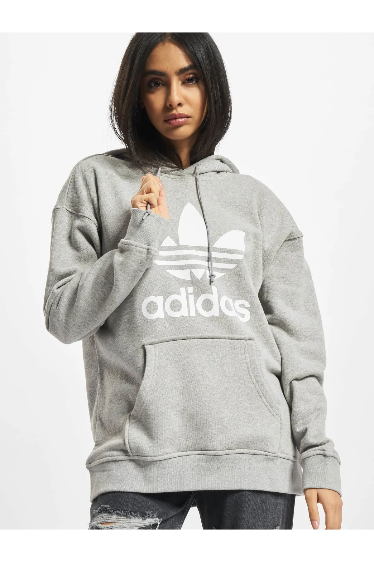 adidas  Sweatshirt - Grau - Regular Fit