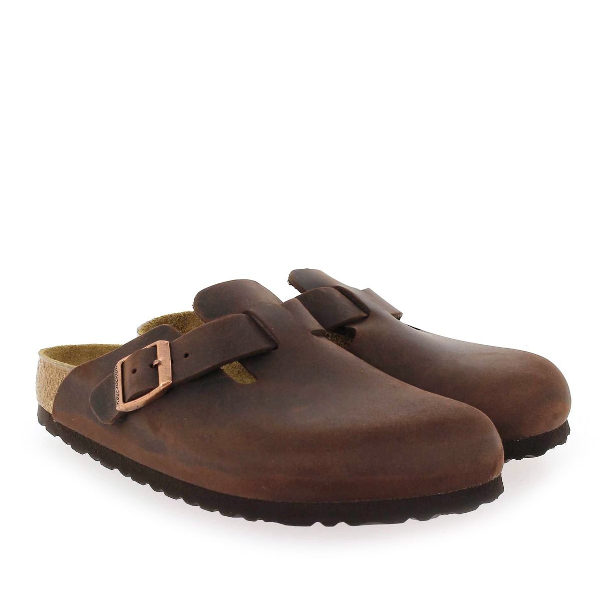 Birkenstock  BOSTON OILED LEATHER - Marron