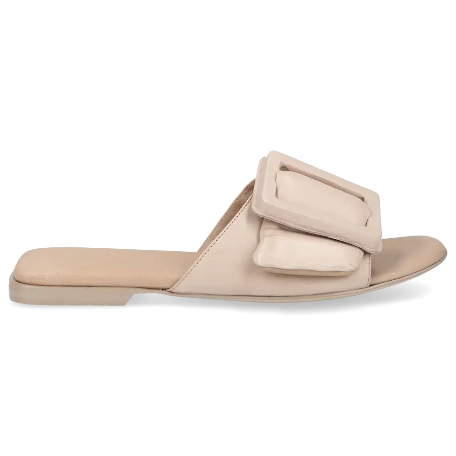 Pomme D`OR - Pantoletten 0683A Nappaleder - beige