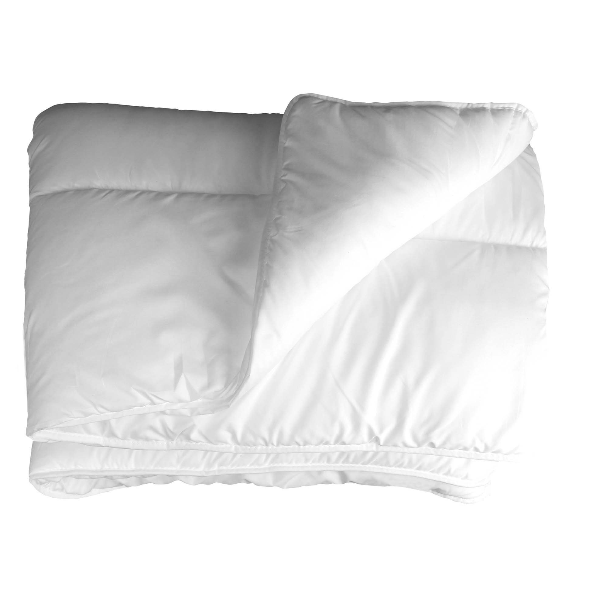 Microfaserbettdecke, 260x240cm 2 Personen, dynamic24, Füllung: Polyester, Bettdecke Inlett Decke Übergröße Steppbett Zudecke