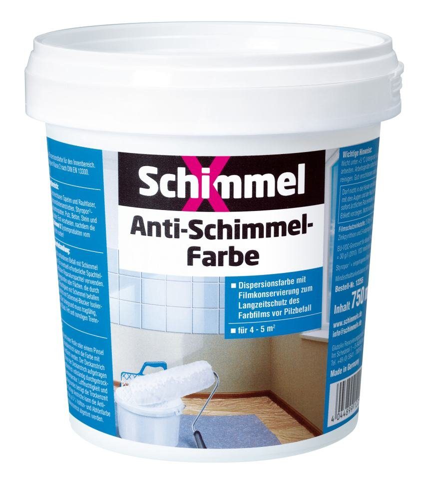 Schimmel X Anti-Schimmel-Grundierung Schimmel X Anti-Schimmel-Farbe 750 ml weiß