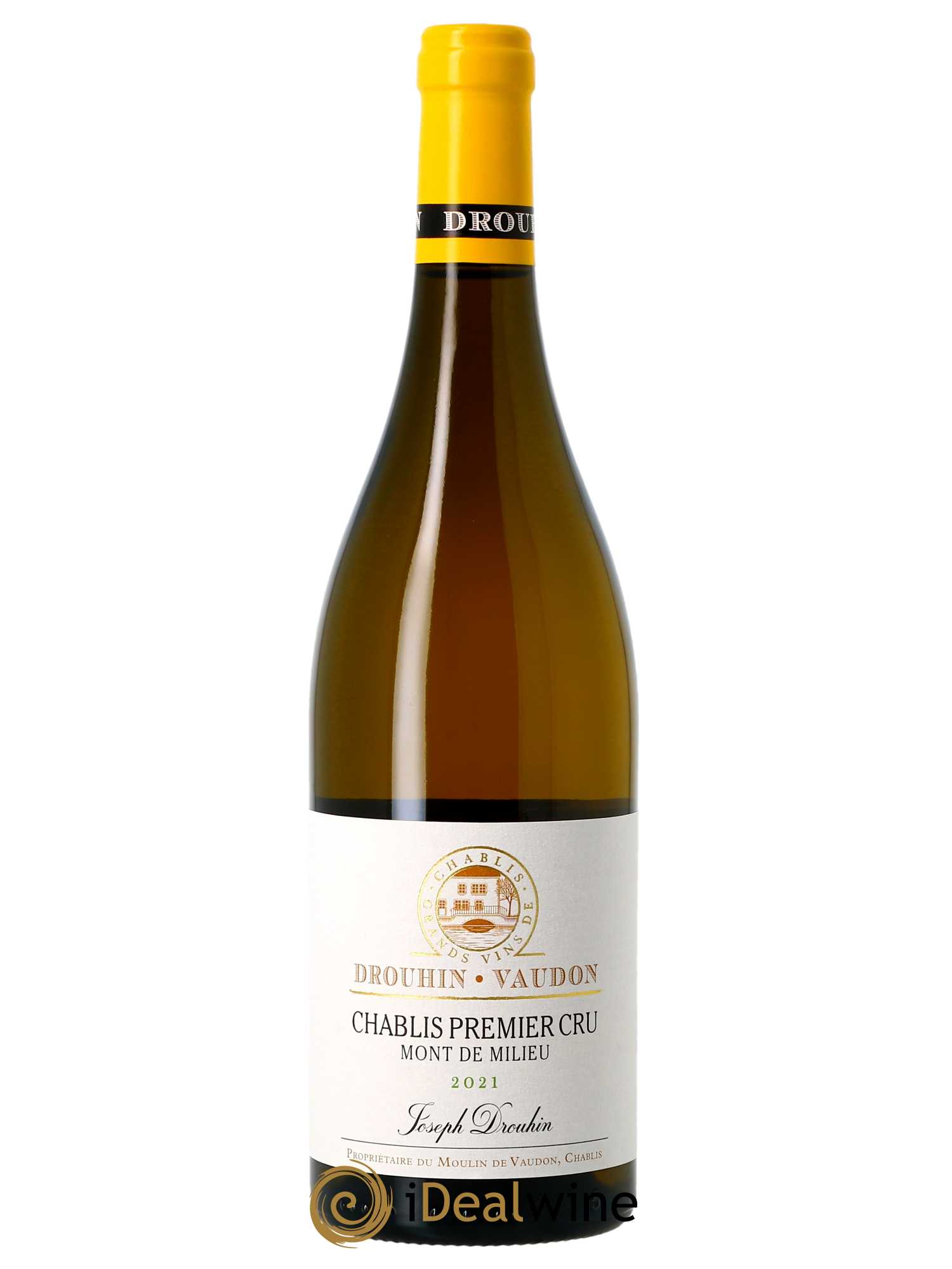Chablis 1er Cru Mont de Milieu Drouhin-Vaudon (Domaine)  2021 - Lot de 1 Bouteille