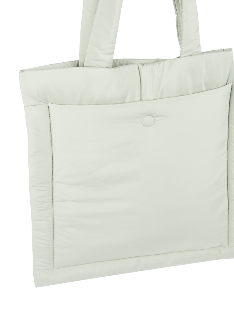 Tote Bag mit Frontfach in mint