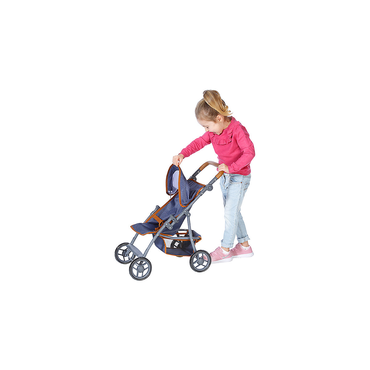 Puppenbuggy Liba - dark blue
