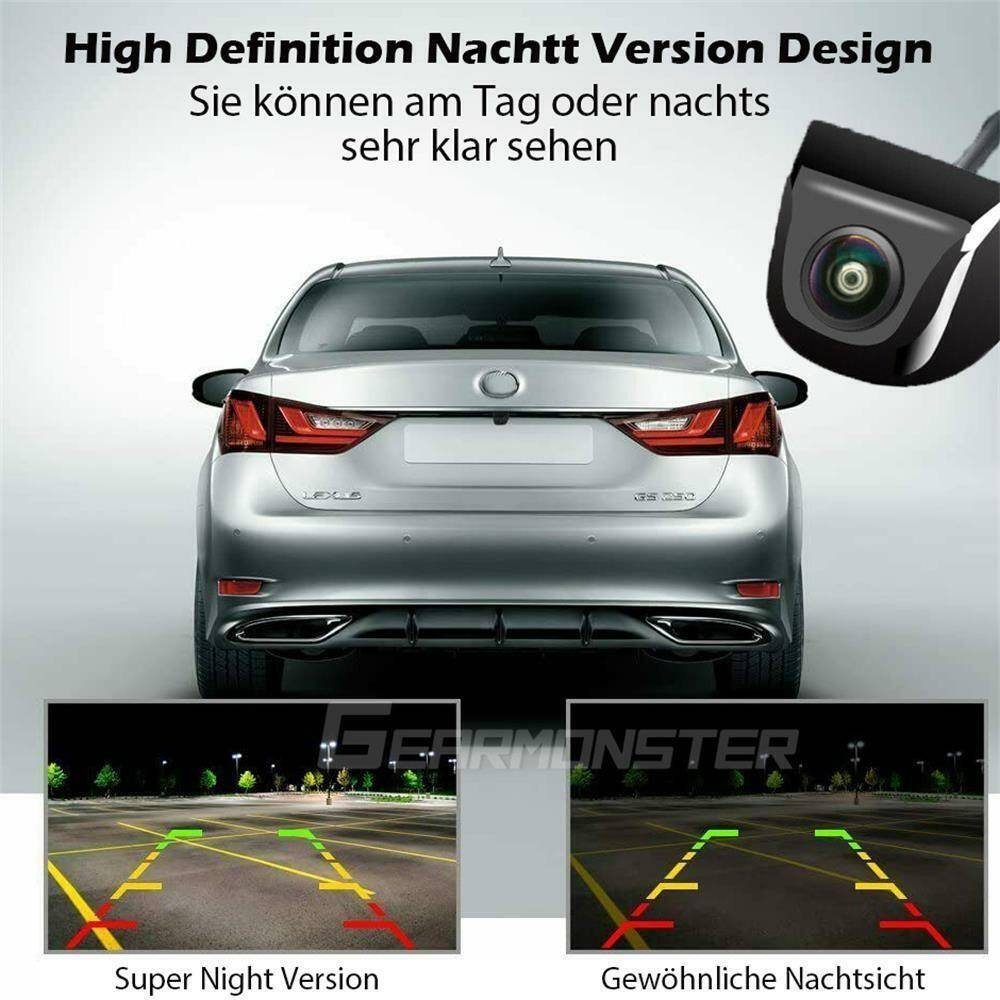 MDHAND Mini Rückfahrkamera (IP67 wasserdichte Rückfahrkamera für Auto,SUV,LKW Pickup,Camper,Van)