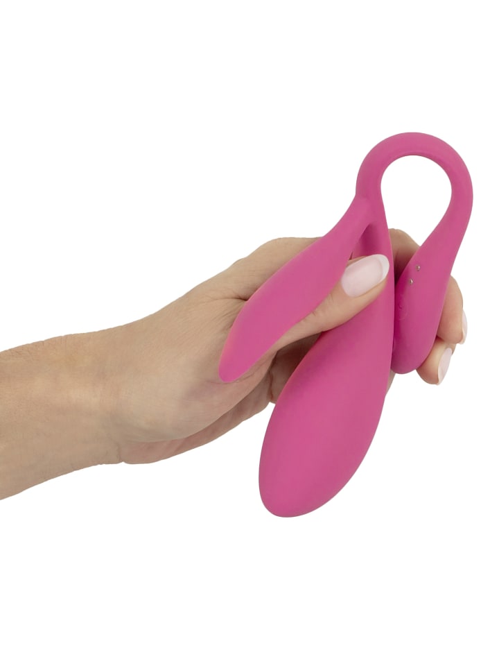 Sweet Smile Vibro-Ei RC Double Pleasure Love Ball in rosa günstig kaufen 26 cm