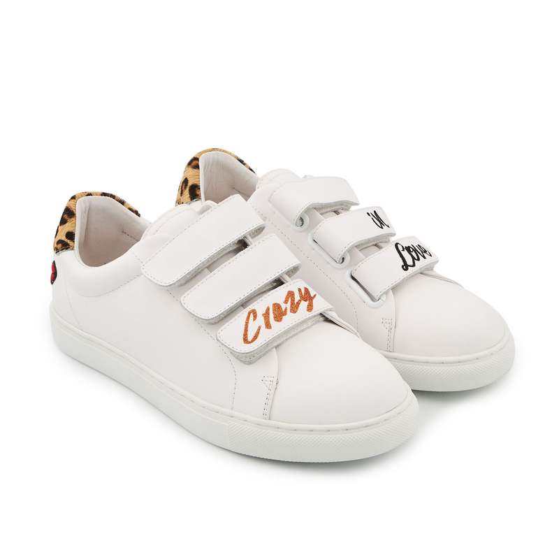 Baskets en cuir Edith crazy