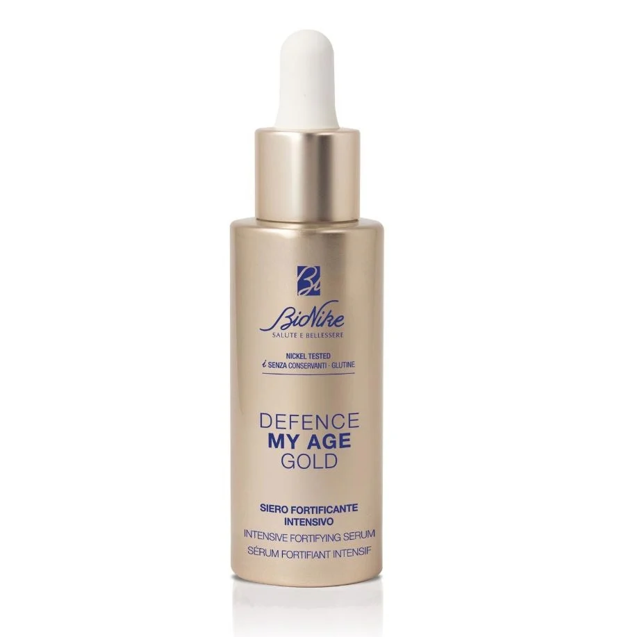 Defence My Age Gold - Intenzivni jačajući serum - Hranjivi serum za lice, Serum za lice globalnog djelovanja